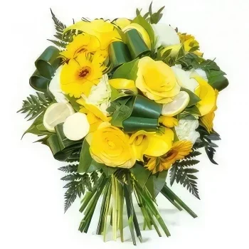 fiorista fiori di bordò- Bouquet rotondo inaspettato Bouquet floreale