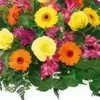 flores de Marselha- Composição de luto do universo Bouquet/arranjo de flor