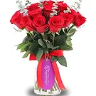 Garhoud flowers  -  Vase of Love Flower Bouquet/Arrangement
