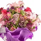 flores El Carril floristeria -  Ramo Morado123 Ramo de flores/arreglo floral