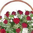 Wroclaw flowers  -  FLOWER BASKET 06 Flower Bouquet/Arrangement