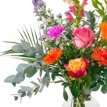 Αϊντχόβεν λουλούδια- Coral Charm Melody Μπουκέτο/ρύθμιση λουλουδιών