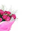 fiorista fiori di Firenze- Bouquet di rose fucsia Bouquet floreale