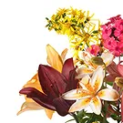Italy flowers  -  Bouquet with Orange Lilies Flower Bouquet/Arrangement