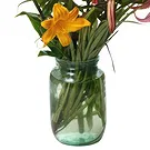Italy flowers  -  Bouquet with Orange Lilies Flower Bouquet/Arrangement