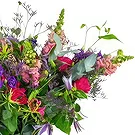 Zande blommor- Vibrerande minnesmärke Bukett/blomsterarrangemang