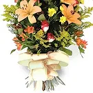 Cala Llonga flowers  -  Sun-Kissed Farewell Flower Bouquet/Arrangement