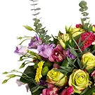 Oman flowers  -  Yellow pink and purple flowers Flower Bouquet/Arrangement