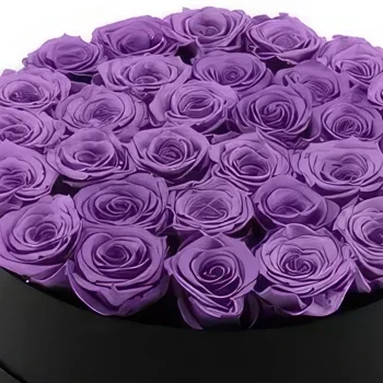 Sheffield blomster- Luksuriøs violet Blomst buket/Arrangement