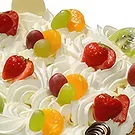 Amsterdam Blumen Florist- Schlagsahne-Torte „Vollfrucht“ Bouquet/Blumenschmuck