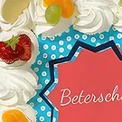 Schoondijke flowers  -  Whipped cream cake 'Get well soon' Flower Bouquet/Arrangement