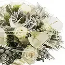 fiorista fiori di Industrial Estate- Bianco Natale Bouquet floreale