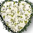 Verossaz flowers  -  White Heart Flower Bouquet/Arrangement