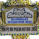 Semarang blomster- Hvid og gul lykønskningstavle Blomst buket/Arrangement