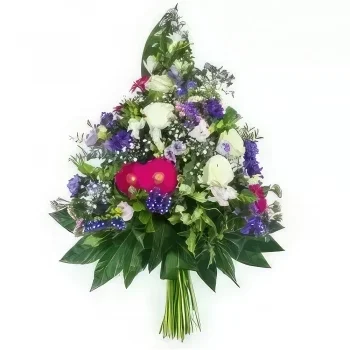 Tarbes цветя- Венец от зашити цветя на Темида Букет/договореност цвете