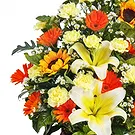 Verona blomster- Kurv med blomster til begravelse Blomst buket/Arrangement